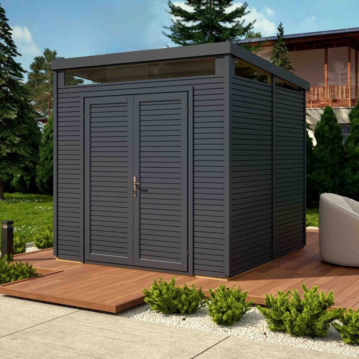 Paramount Pent Security Shed 8x8