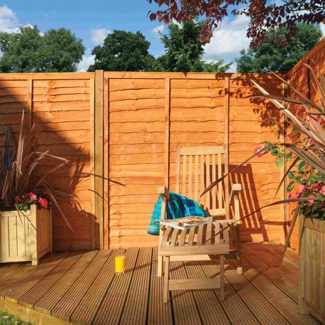 Rowlinson Traditional Lap Fence Panel