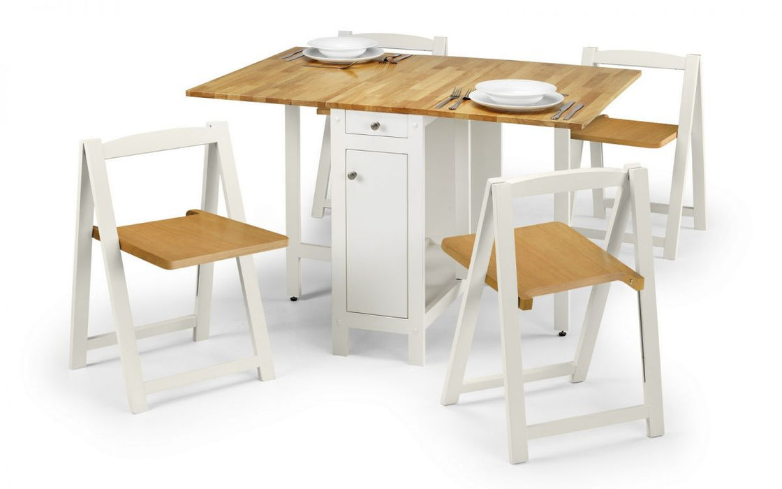 Julian Bowen Savoy Dining Set - Available In 3 Colours