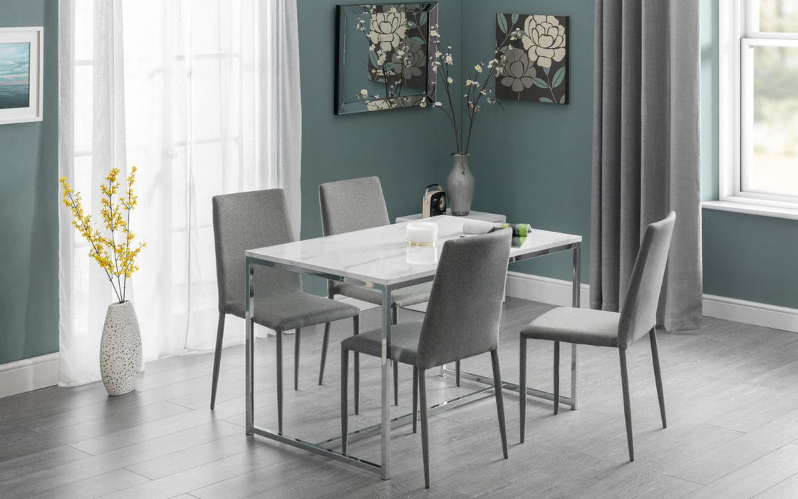 Julian Bowen Scala Dining Table - Available In 2 Colours