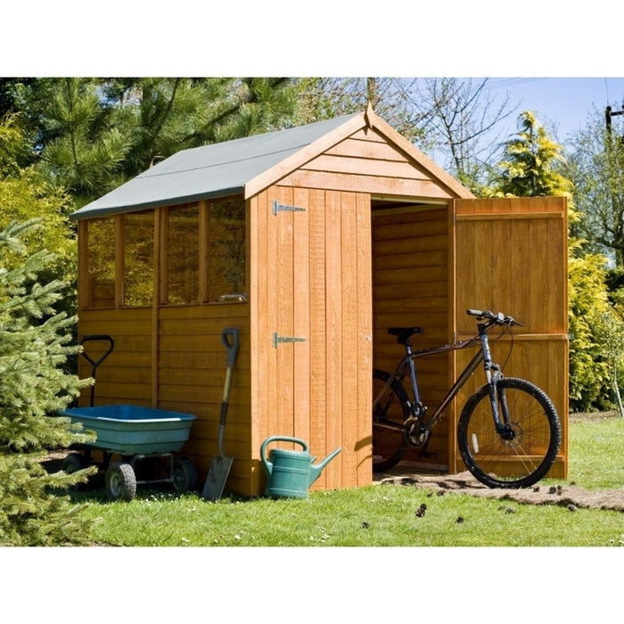 Shire Overlap Double Door Shed — Direct Gb