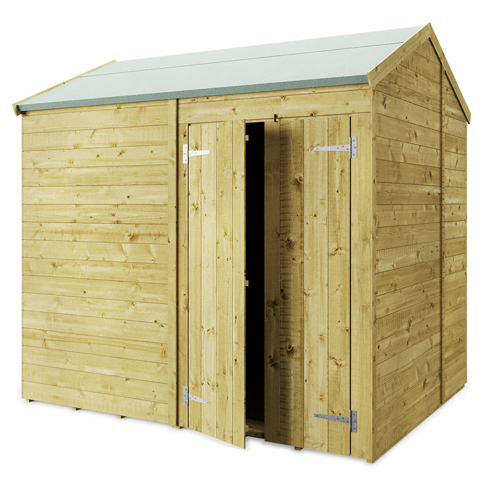Store More Tongue & Groove Apex Shed - Available in 11 Sizes With Optional Windows