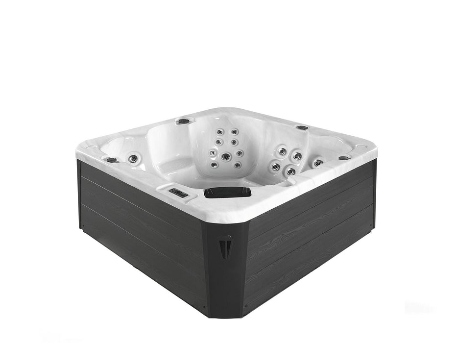 Square Hot Tub with LED Grey
