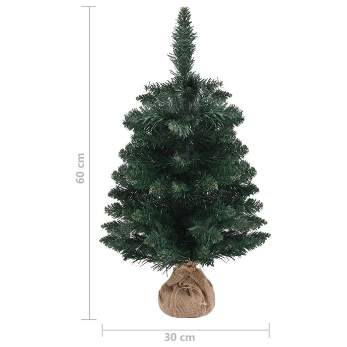 Artificial Christmas Tree with Stand Green 60 cm to 90 cm PVC