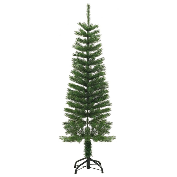Artificial Slim Christmas Tree with Stand 120 cm PE