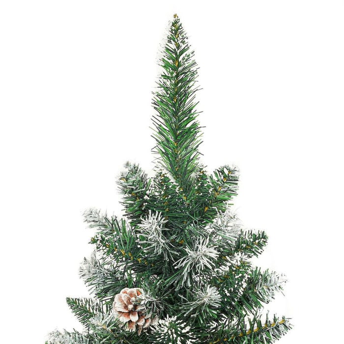 Artificial Slim Christmas Tree with Stand 120 cm to 240 cm  PVC