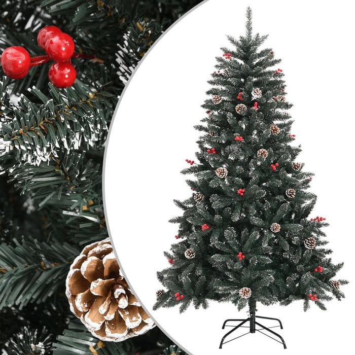 Artificial Christmas Tree with Stand Green 120 cm PVC