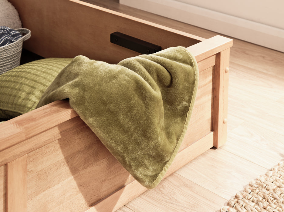 Madrid Wooden Ottoman Bed - Available In 3 Sizes & 2 Colours
