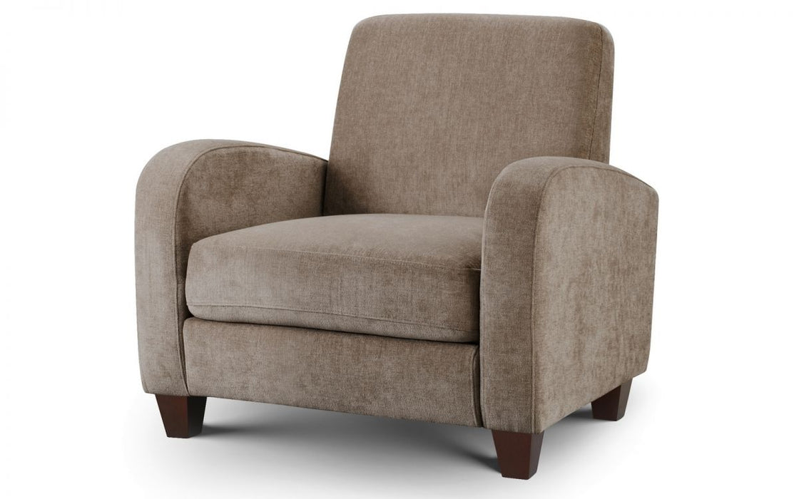 Julian Bowen Vivo Chair - Available In 3 Colours/Fabric Options