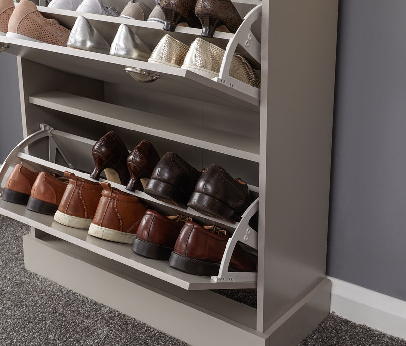 Kendal Deluxe Shoe Cabinet - Available In 2 Colours